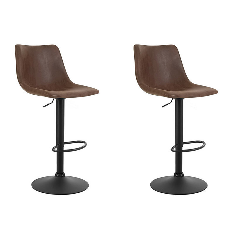 brown bar stools 