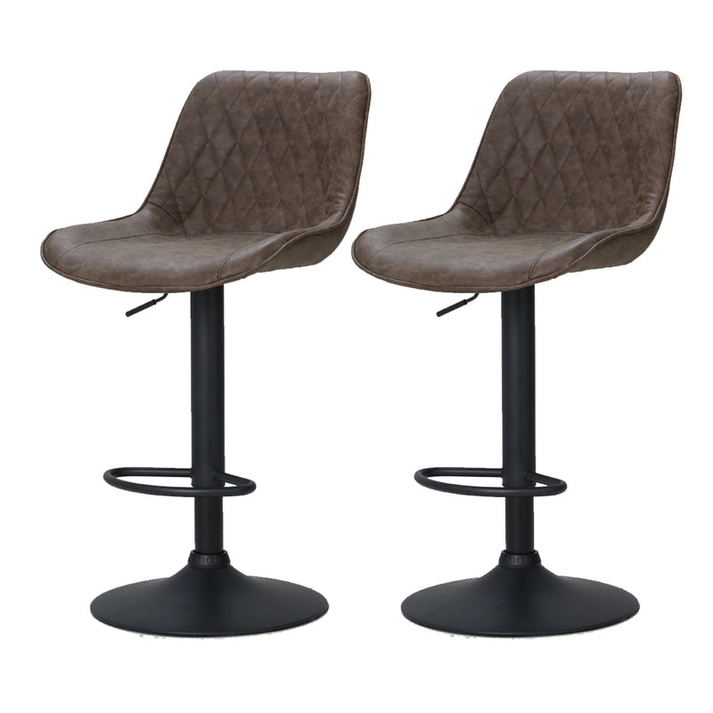 brown bar stools 