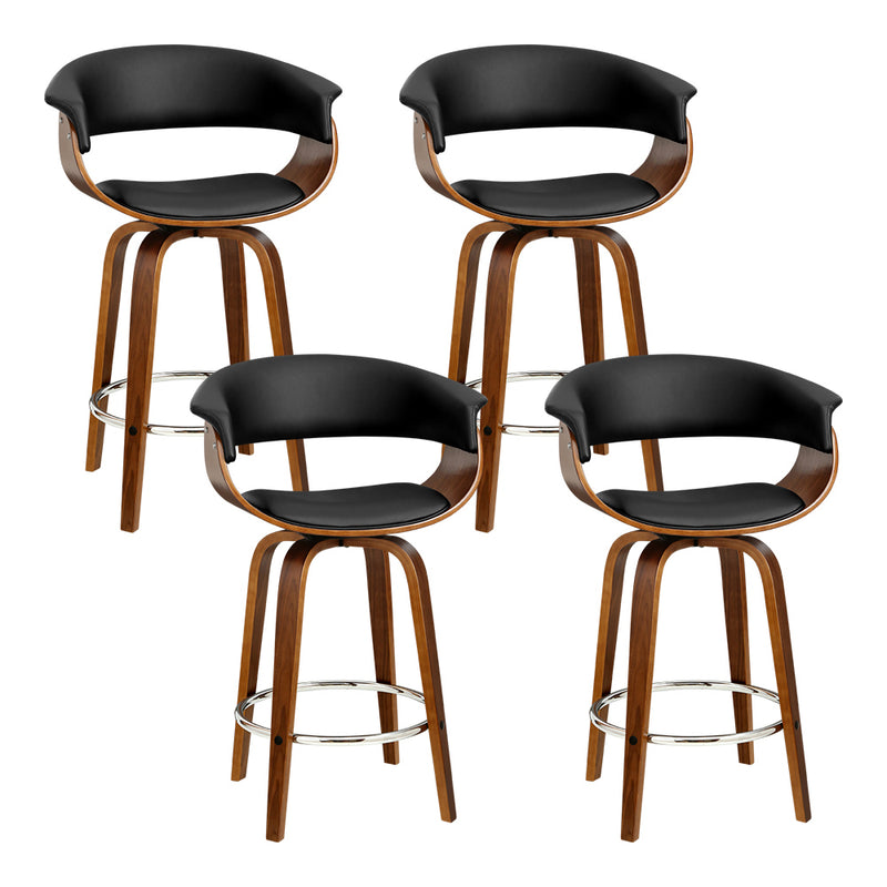 wooden black swivel bar stools 