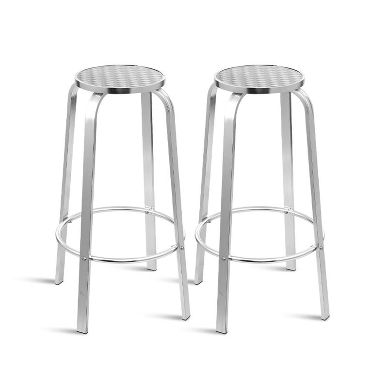 Outdoor bar stools aluminum 