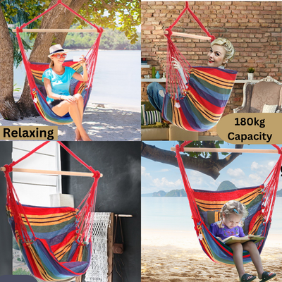 Rainbow Hammock Swing Chair