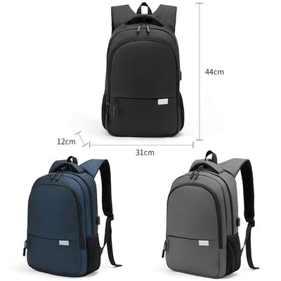 Multifunctional Oxford Laptop Backpack - Cxs-621 - Black