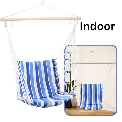 Blue Hammock Swing Chair