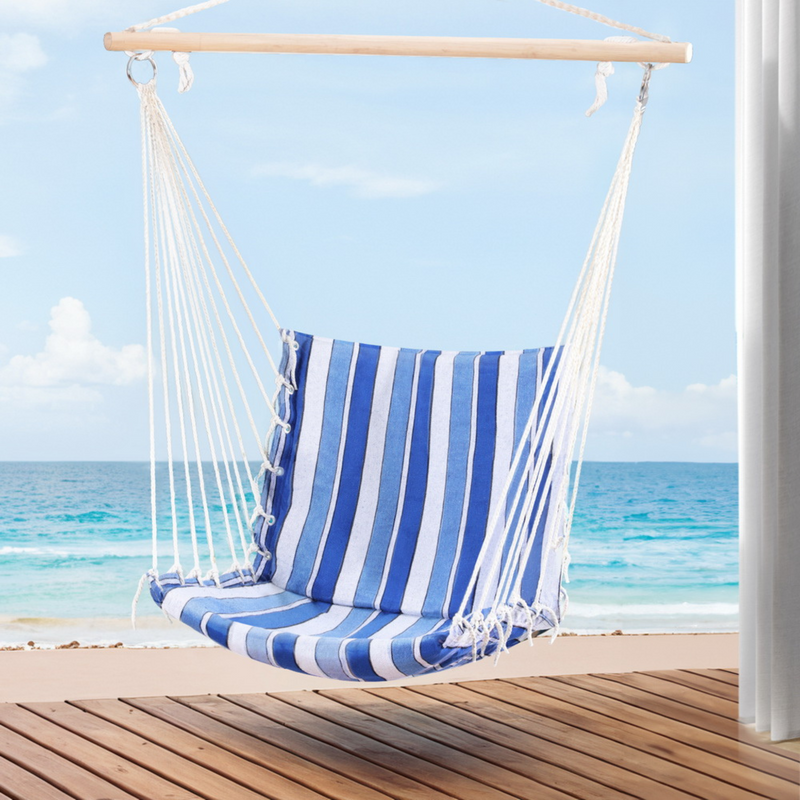 Blue Hammock Swing Chair