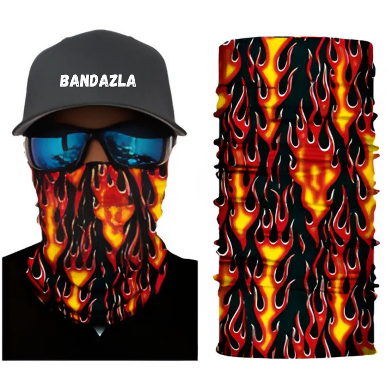 Flames Neck Gaiter 10 Pack