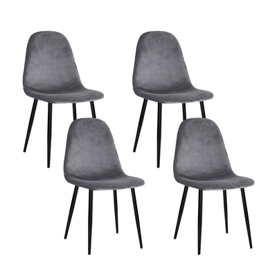 Dining Chairs Dark Grey