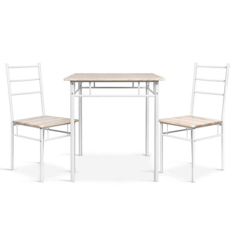 3 Piece Dining Set Natural