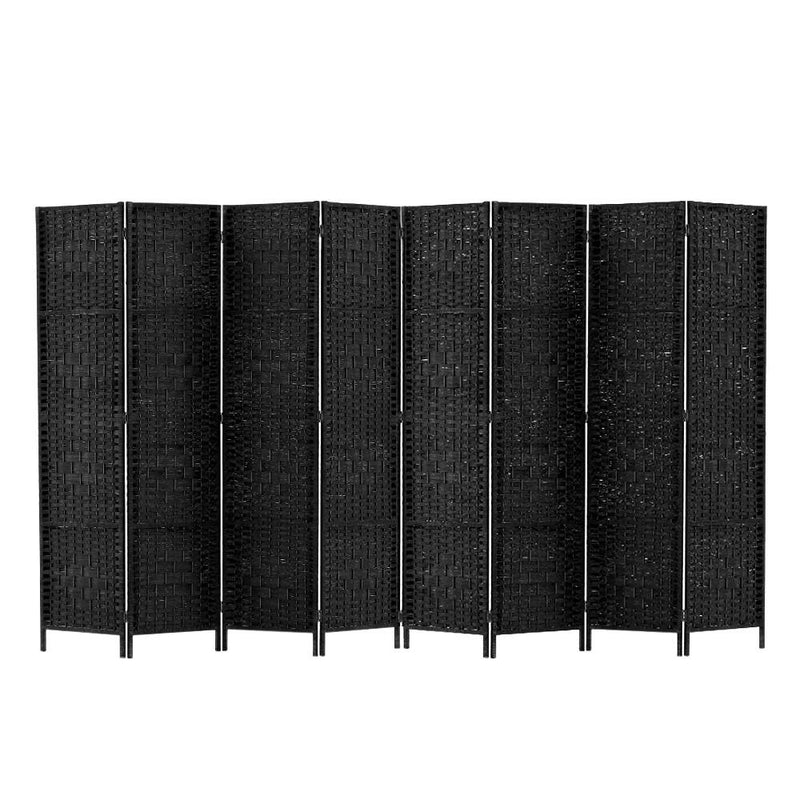 room divider foldable privacy screen black 