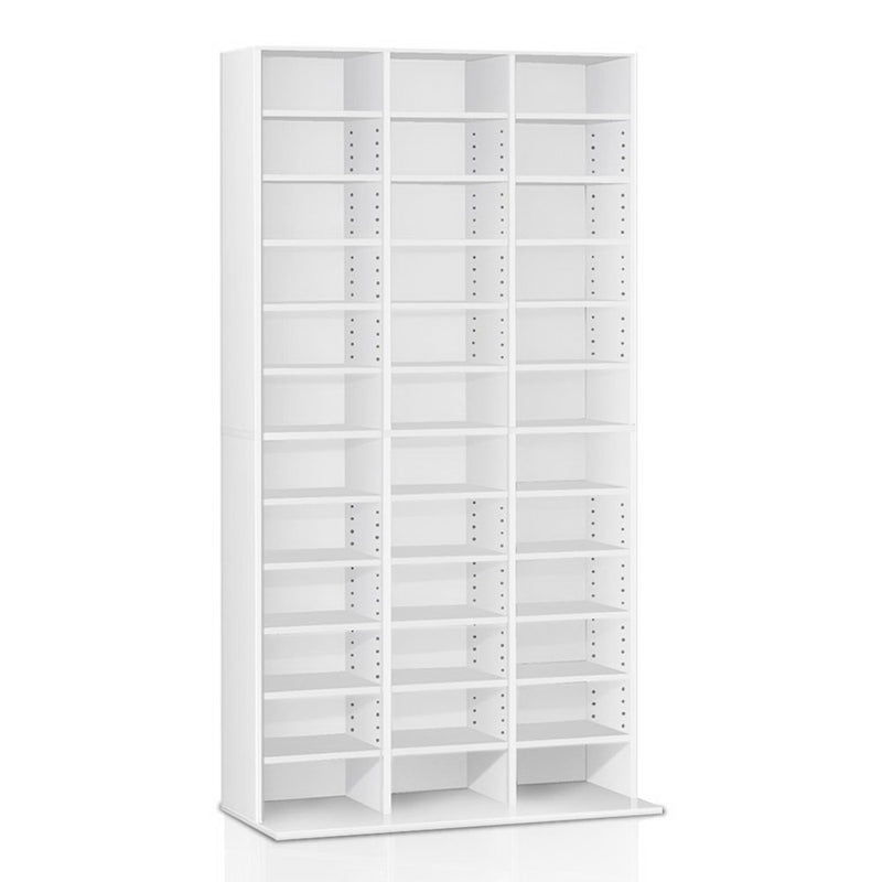 bookshelf white cd storage 