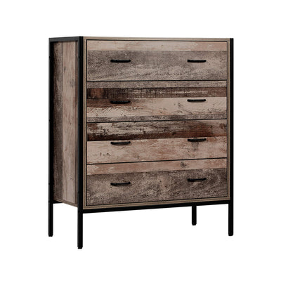 chest of drawers wooden clothes storage 