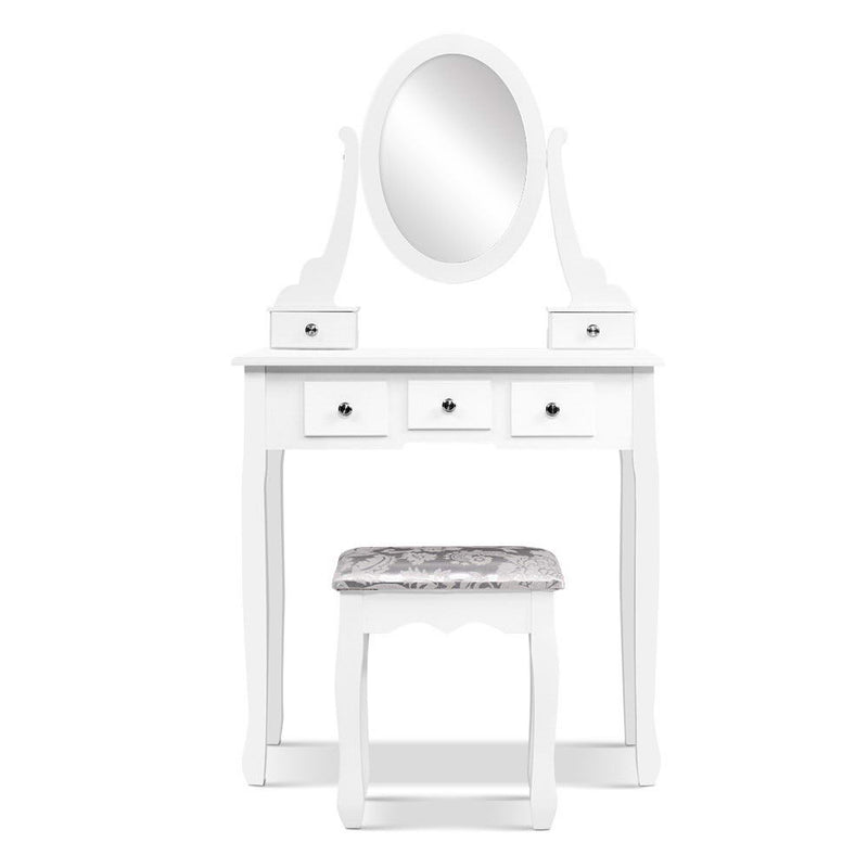 dressing table makeup station desk white 