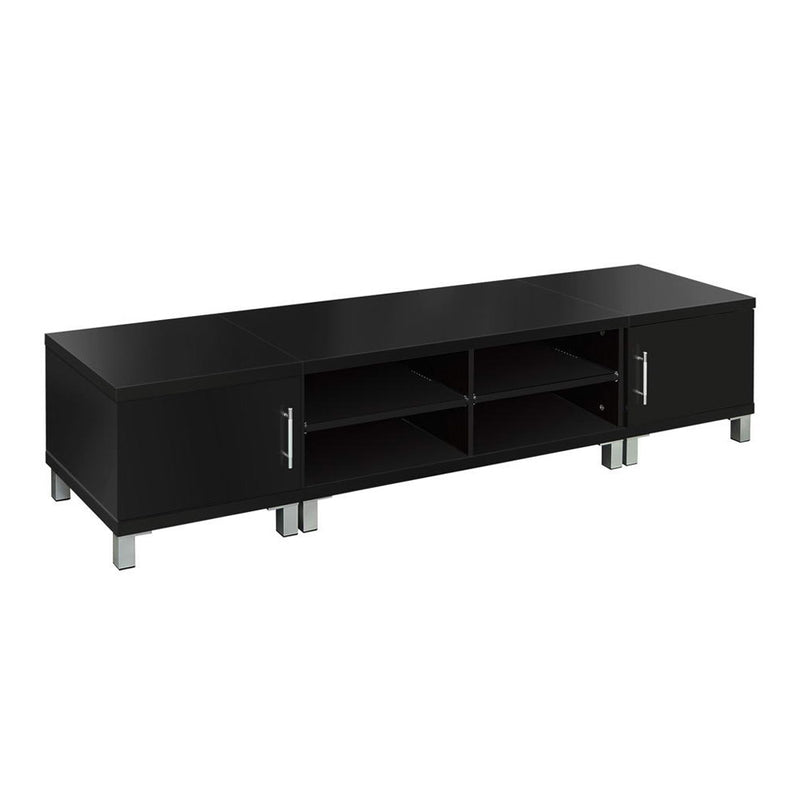 tv stand black entertainment cabinets 