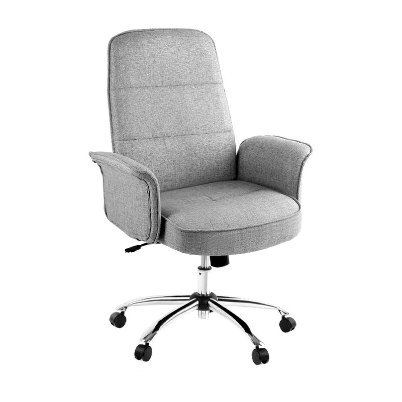 Fabric Office Chair Grey