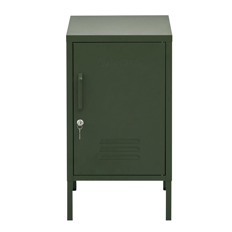 green filing cabinet 