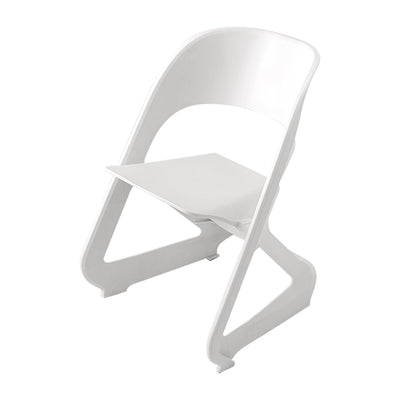 plastic dining chairs white