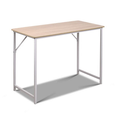 Minimalist Metal Desk White