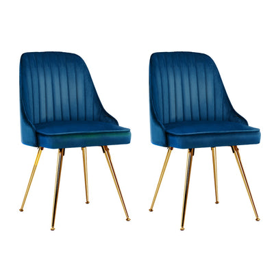 velvet blue dining chairs 