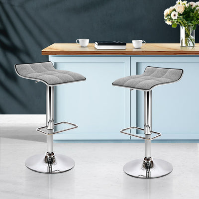 fabric swivel bar stools 