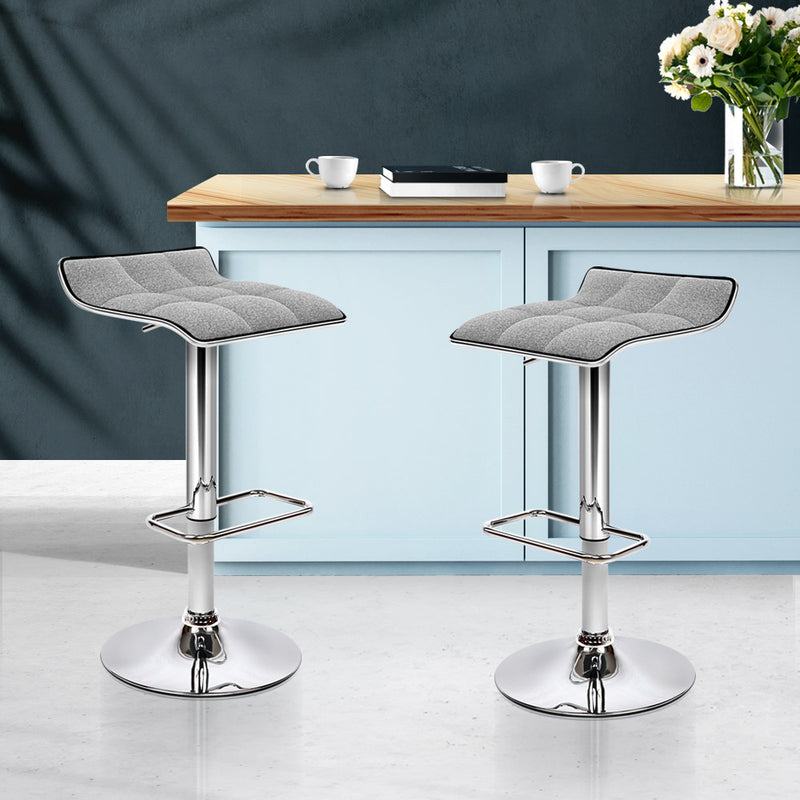 fabric swivel bar stools 