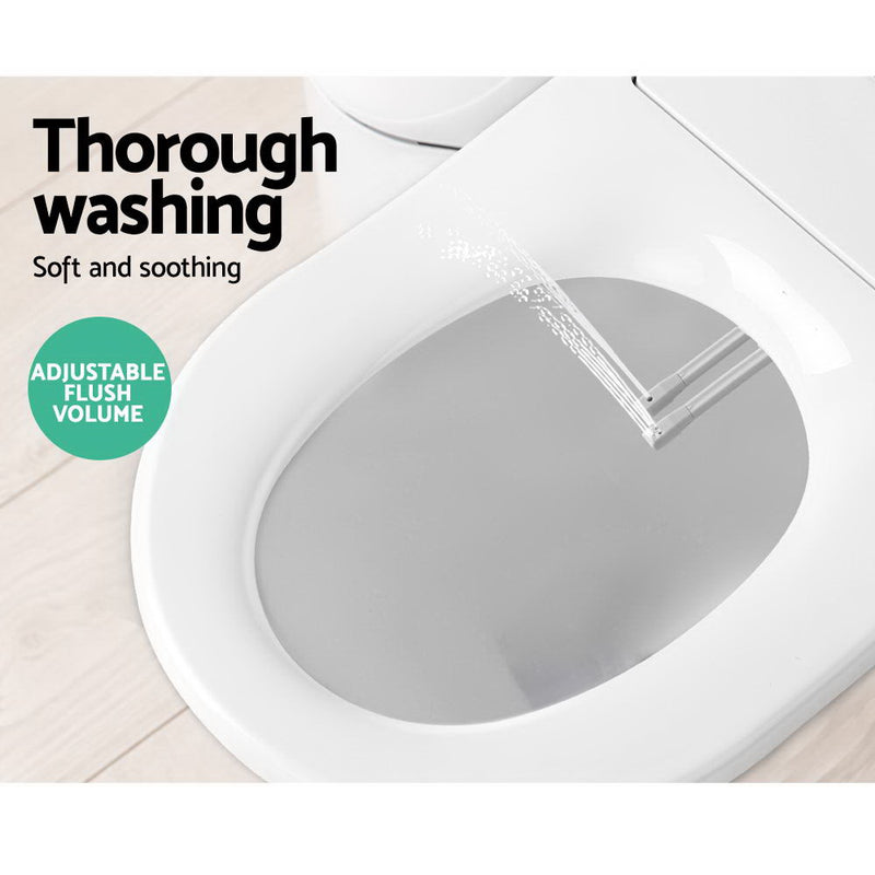 Cefito Electric Bidet Toilet Seat Cover Auto Smart Water Wash Dry Remote Control
