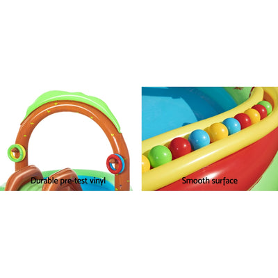 Bestway Kids Pool 295x199x130cm Inflatable Above Ground Swimming Play Pools 111L