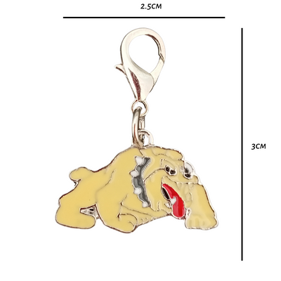 Bulldog Dog Charm