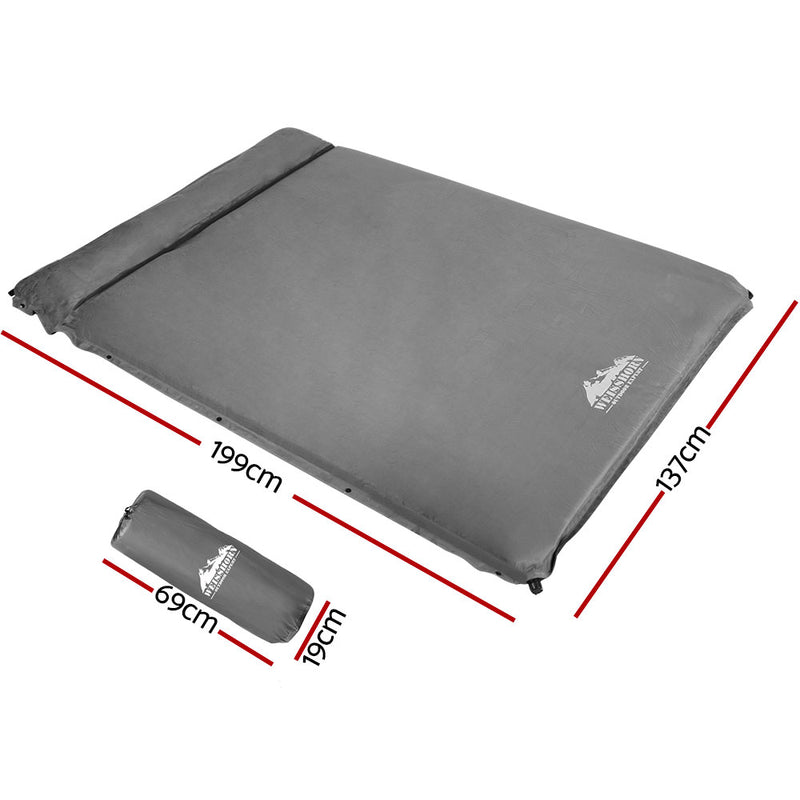 Weisshorn Self Inflating Mattress - Grey