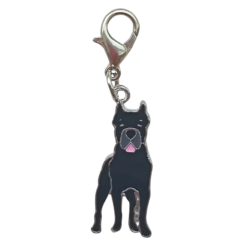 cane corso dog charm