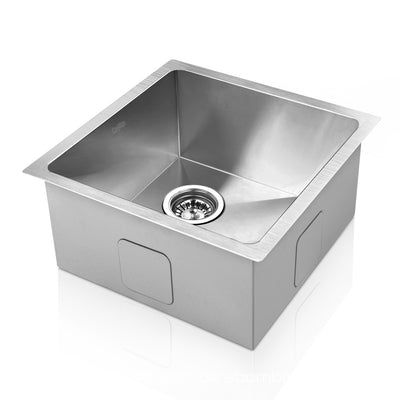 44x44cm stainless steel kitchen sink silver 