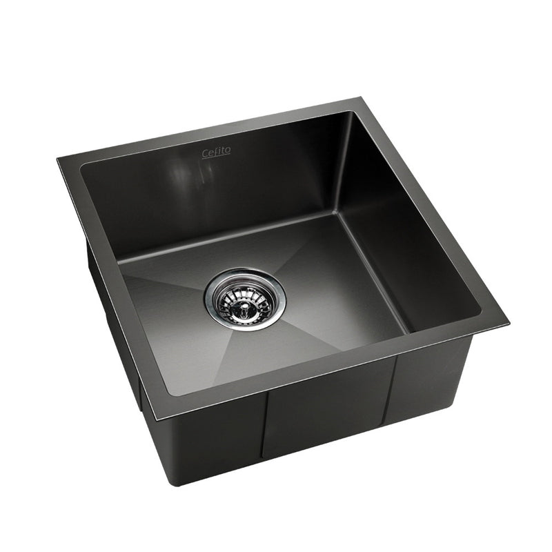 stainless steel kitchen sink black 