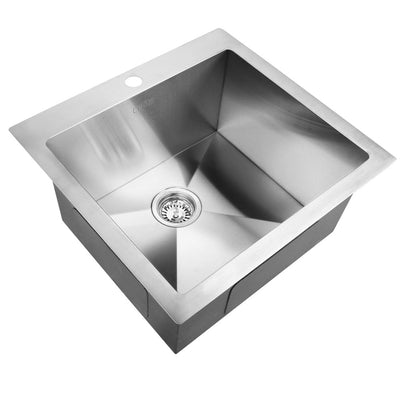 53x50cm stainless kitchen sink silver