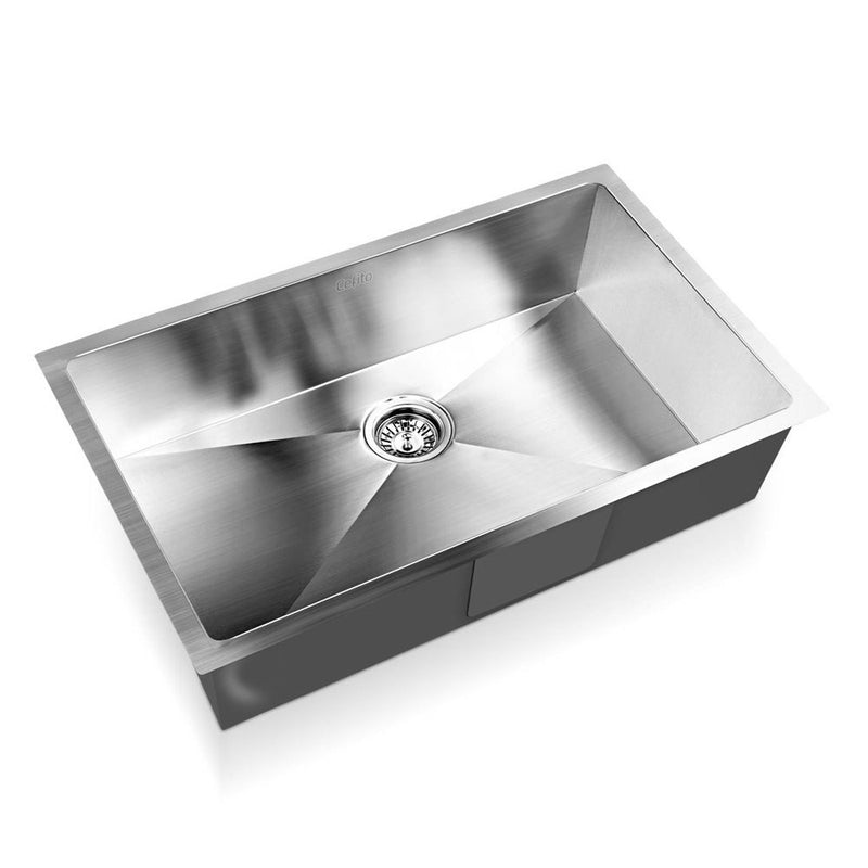 70x45cm stainless steel kitchen sink silver 