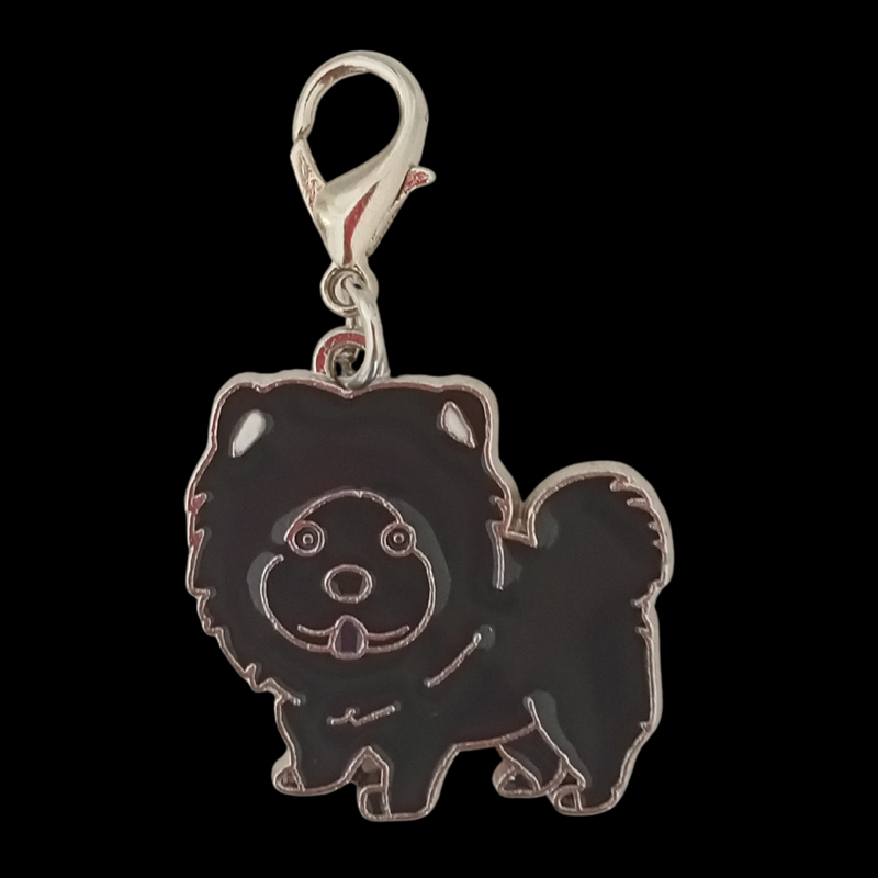 Chow Chow Black Dog Charm