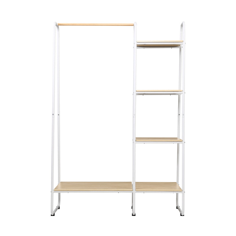 Artiss Clothes Rack Coat Stand 150cm Hanger Closet White