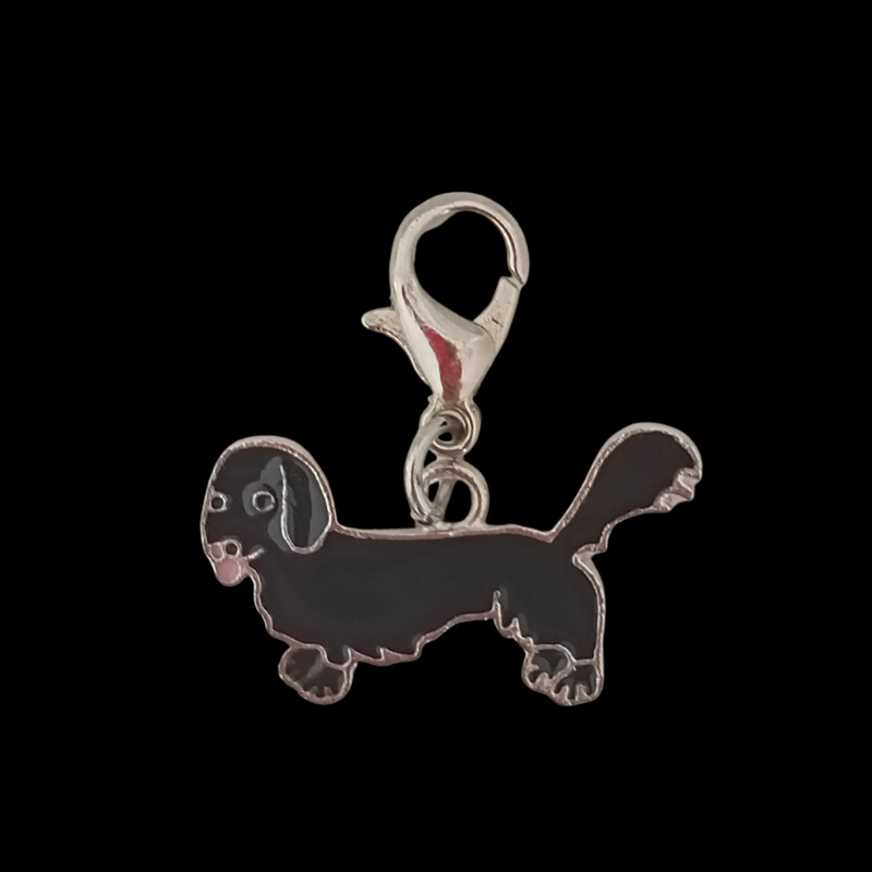 Dachshund Long Hair Dog Charm