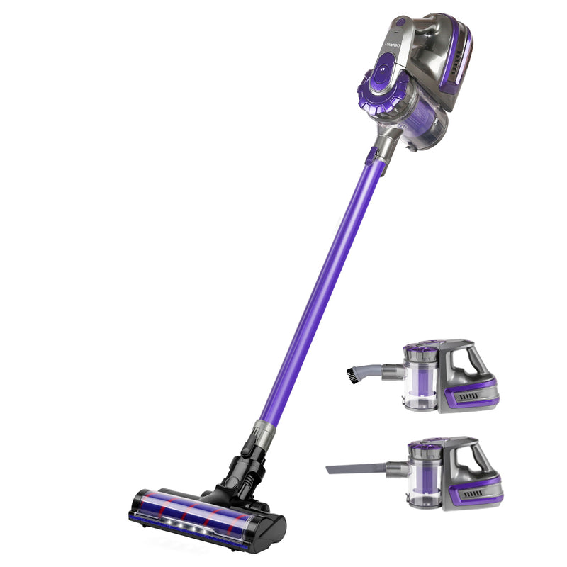 handheld stick cordless vacuum cleaner purple 