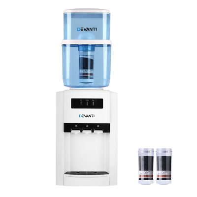 bench top water cooler dispenser with filters 