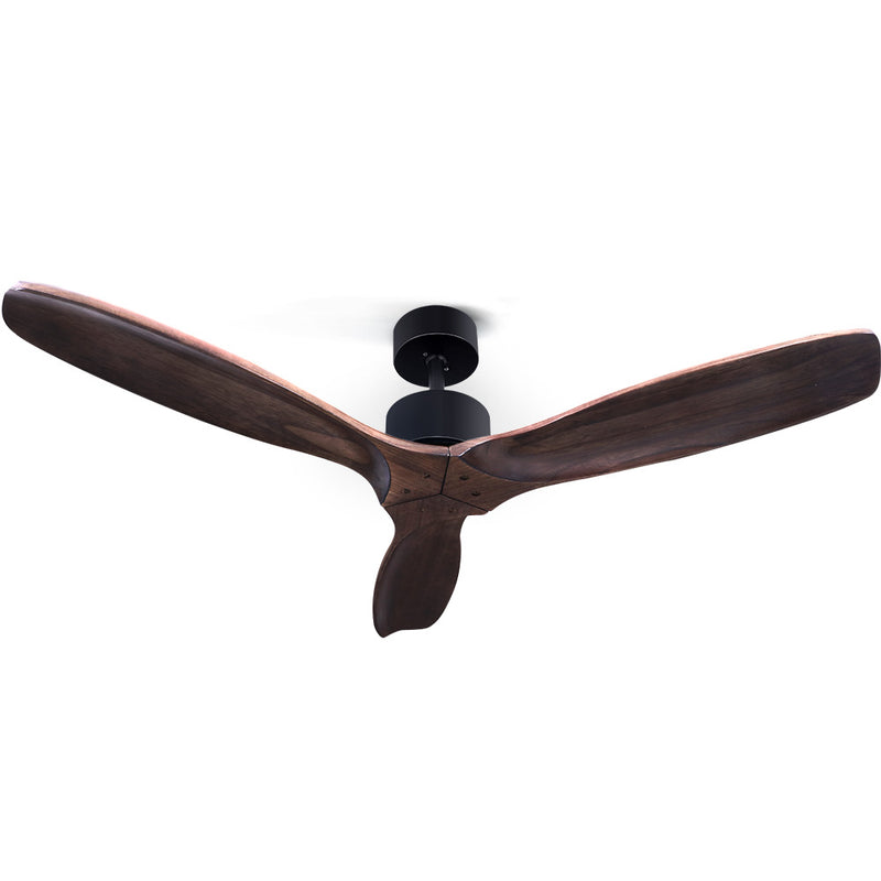 wooden ceiling fan with remote 