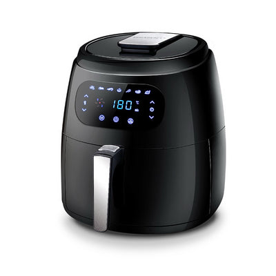 air fryer 8.5L black round