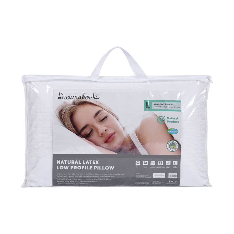 Latex Pillow Low Profile