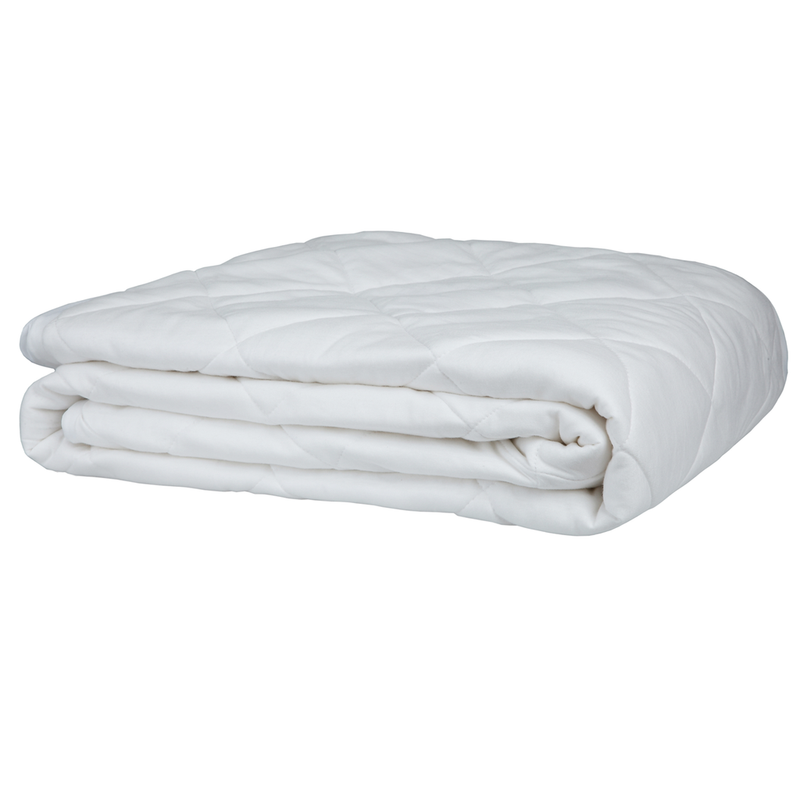 cotton covered mattress protector double