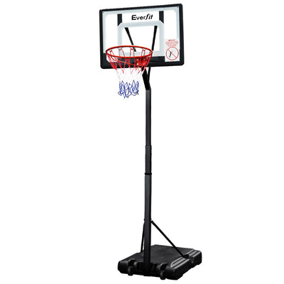 adjustable basketball hoop black