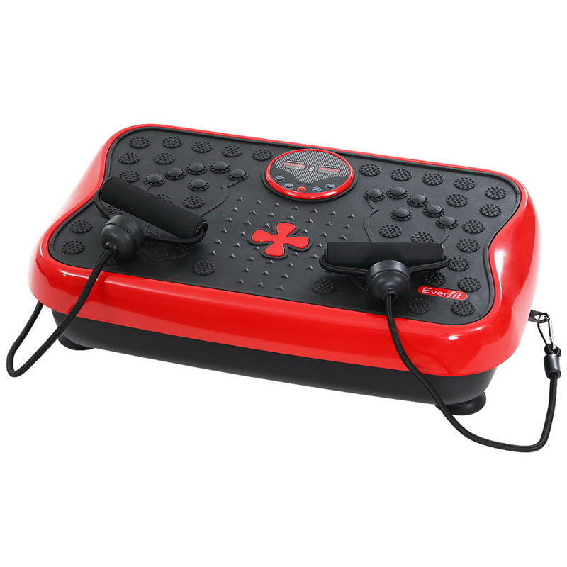 vibration machine home fitness red 