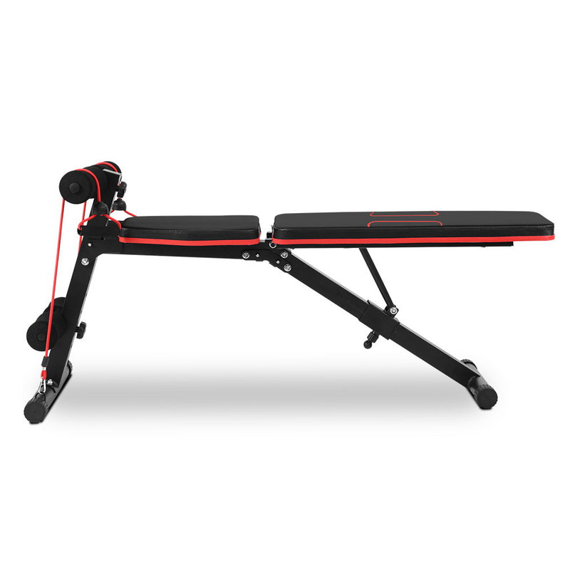 Everfit Weight Bench Adjustable FID Bench Press Home Gym 150kg Capacity