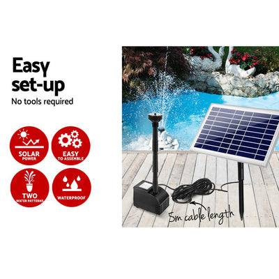 Gardeon Solar Pond Pump 6.6FT