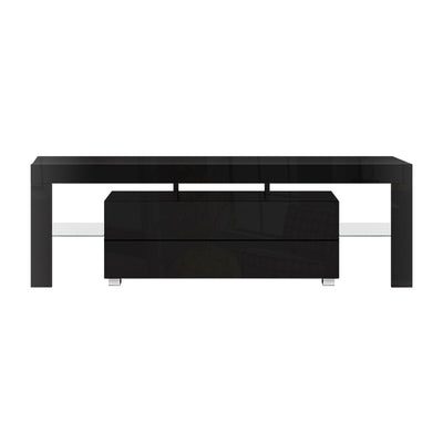 Artiss Entertainment Unit TV Cabinet LED 160cm Black Elo