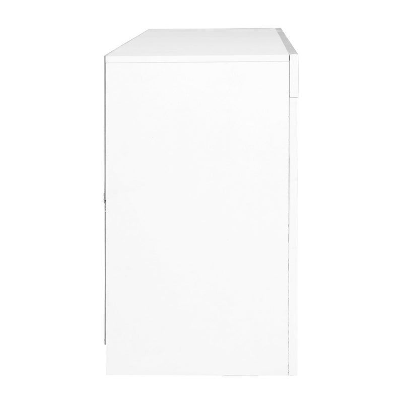 Artiss Entertainment Unit TV Cabinet LED 160cm White Anna