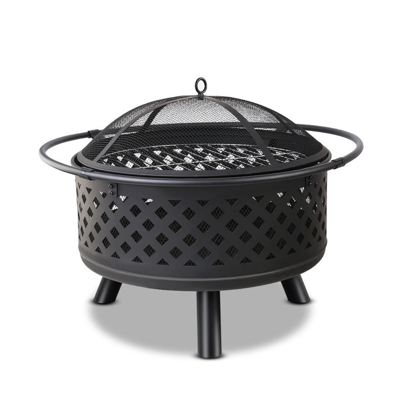 fire pit BBQ grill portable 30"