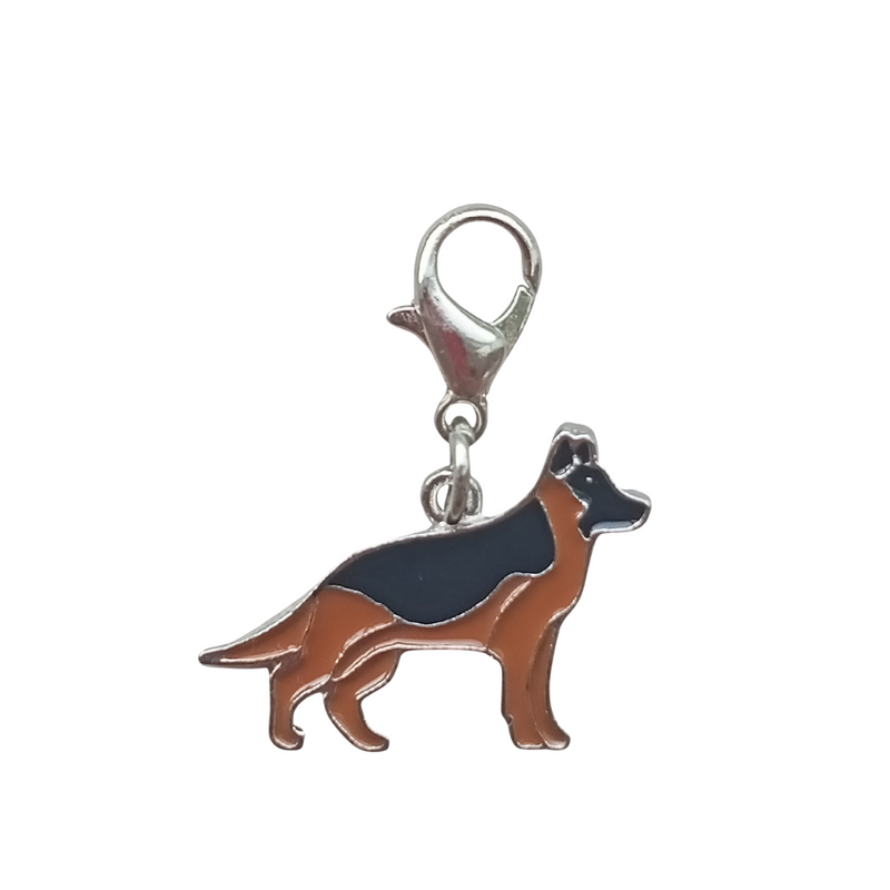 German shepherd dog charm