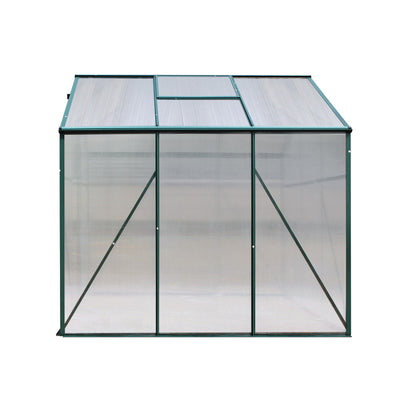 Greenfingers Greenhouse 1.9x1.9x1.83M Aluminium Polycarbonate Green House Garden Shed